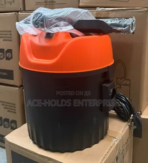 12 Litres - Wet and Dry Vacuum Cleaner - Plastic Body Finish