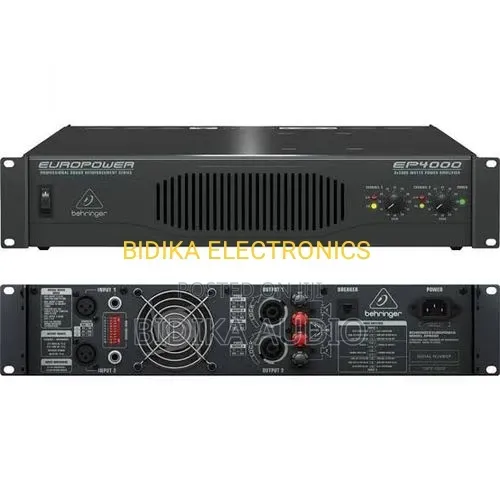 Behringer Europower Ep4000 Professional Power Amplifier (4000w)