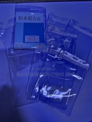 Big Transparent Name Tags