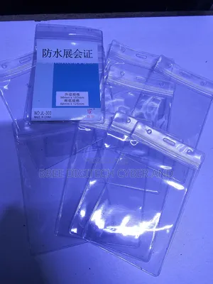 Big Transparent Name Tags