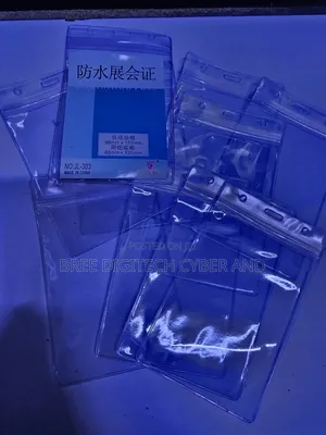 Big Transparent Name Tags