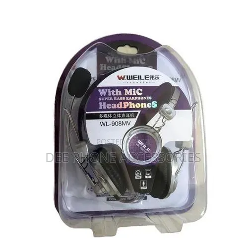 Weile Wired Headphones With External Microphone