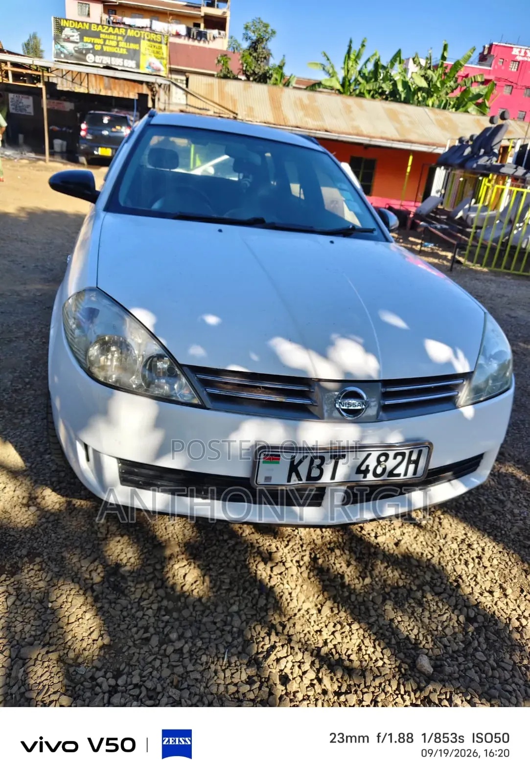 Nissan Wingroad 2006 White