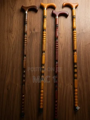 Elegant Wooden Walking Stick / Canes for Seniors & Support