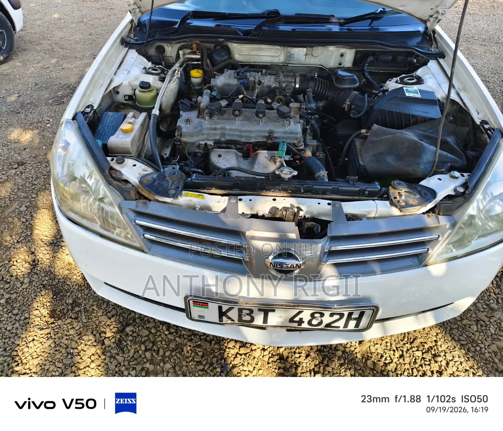 Nissan Wingroad 2006 White