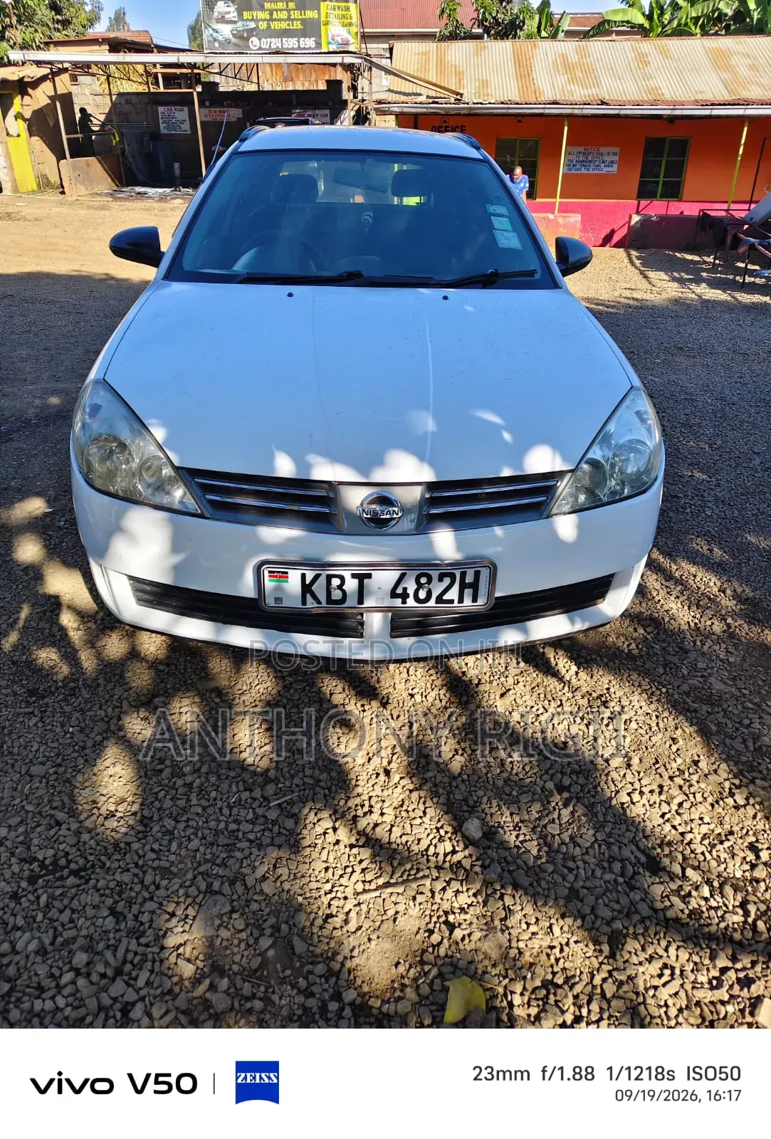 Nissan Wingroad 2006 White