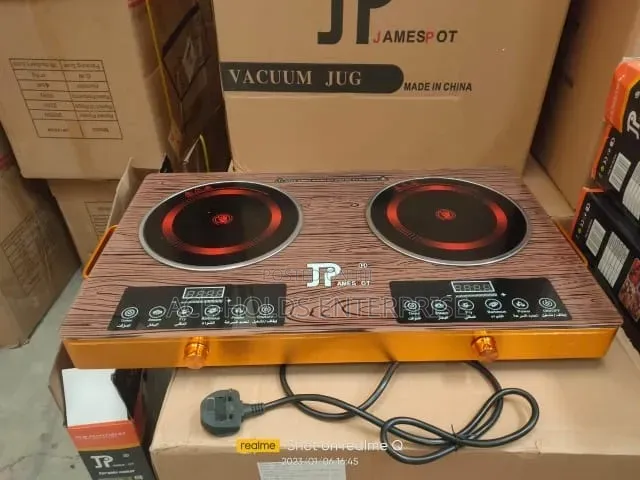 Double Jp (Jamespot) Induction Radiant Cooker - Table Top Fast Cooking