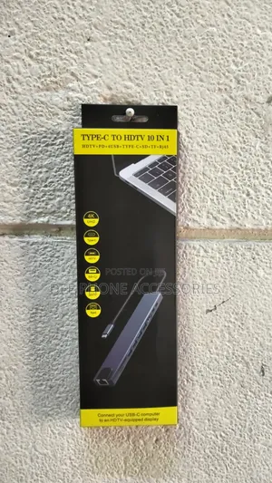 Type C to HDTV 10 in 1 Adapter