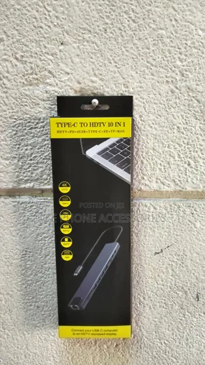 Type C to HDTV 10 in 1 Adapter