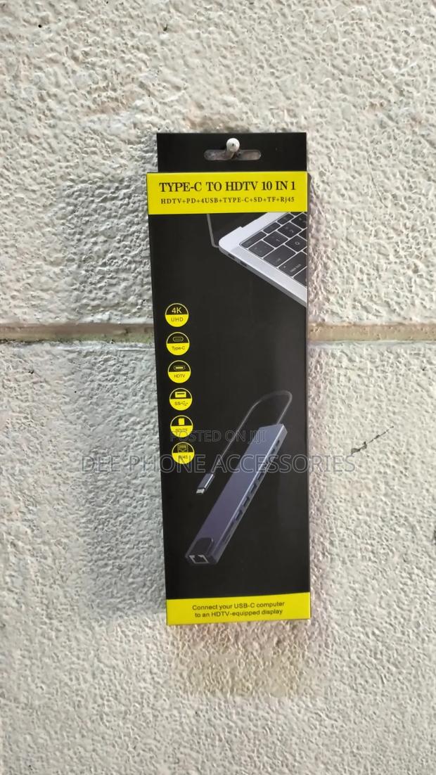 Type C to HDTV 10 in 1 Adapter - thumbnail 3