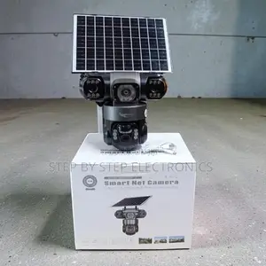 V380 Pro App 360-Degree Rotation 20MP 4G PTZ Triple Lens Solar Cameras