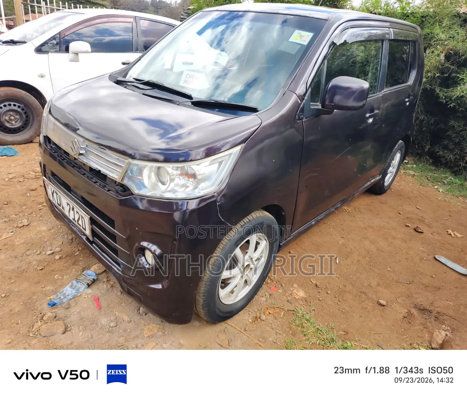 Suzuki Wagon R 660 Petrol FWD 2015 Burgundy