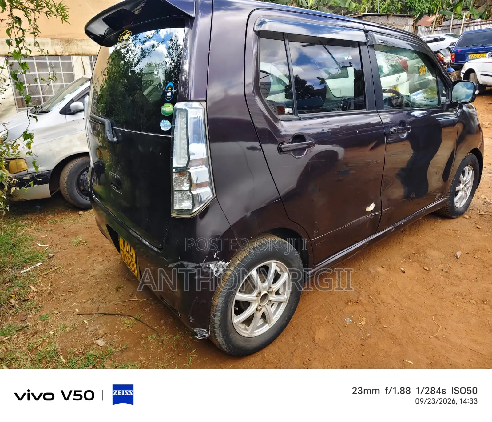 Suzuki Wagon R 660 Petrol FWD 2015 Burgundy
