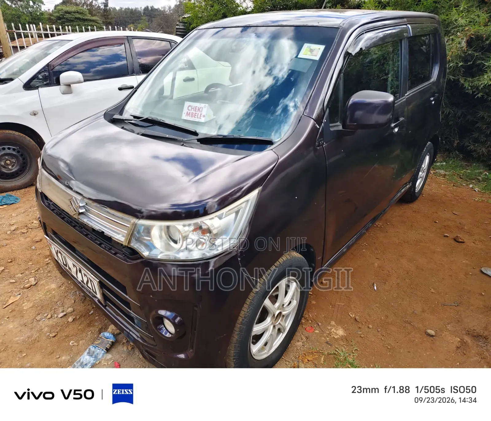 Suzuki Wagon R 660 Petrol FWD 2015 Burgundy