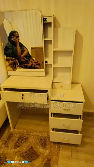Dressing Table;With Mirror, Drawer,shelves and Seat