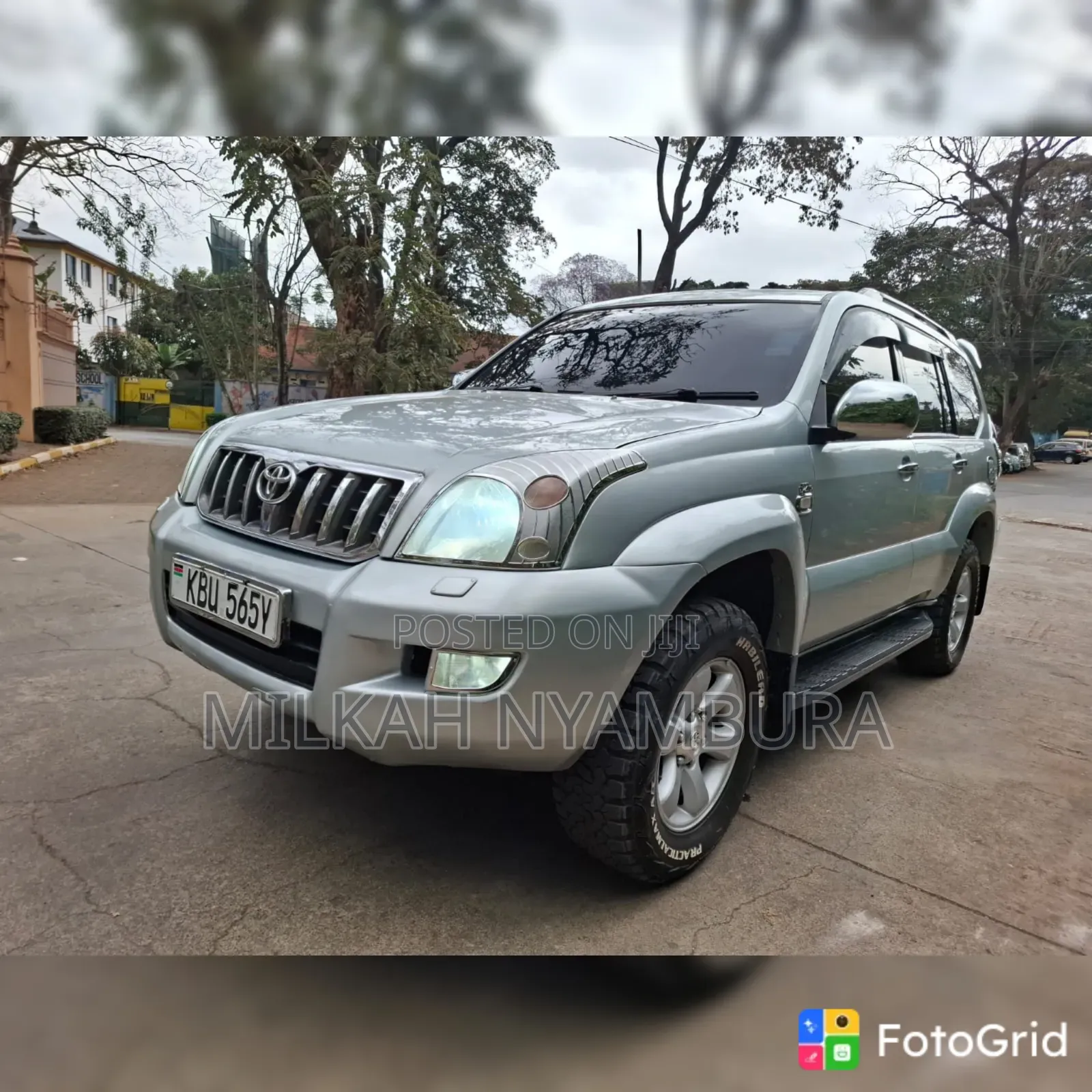 Toyota Land Cruiser Prado 2005 Silver
