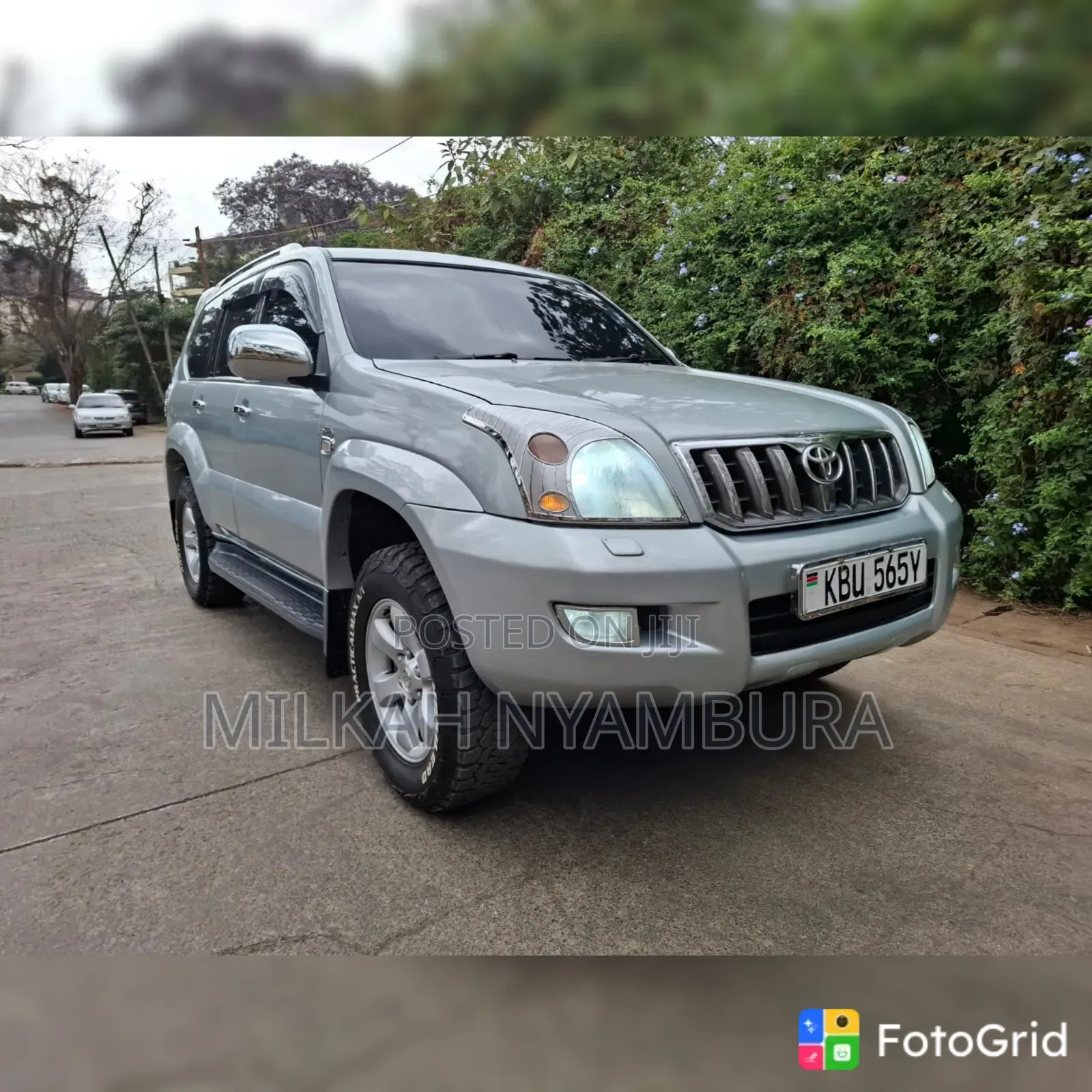 Toyota Land Cruiser Prado 2005 Silver