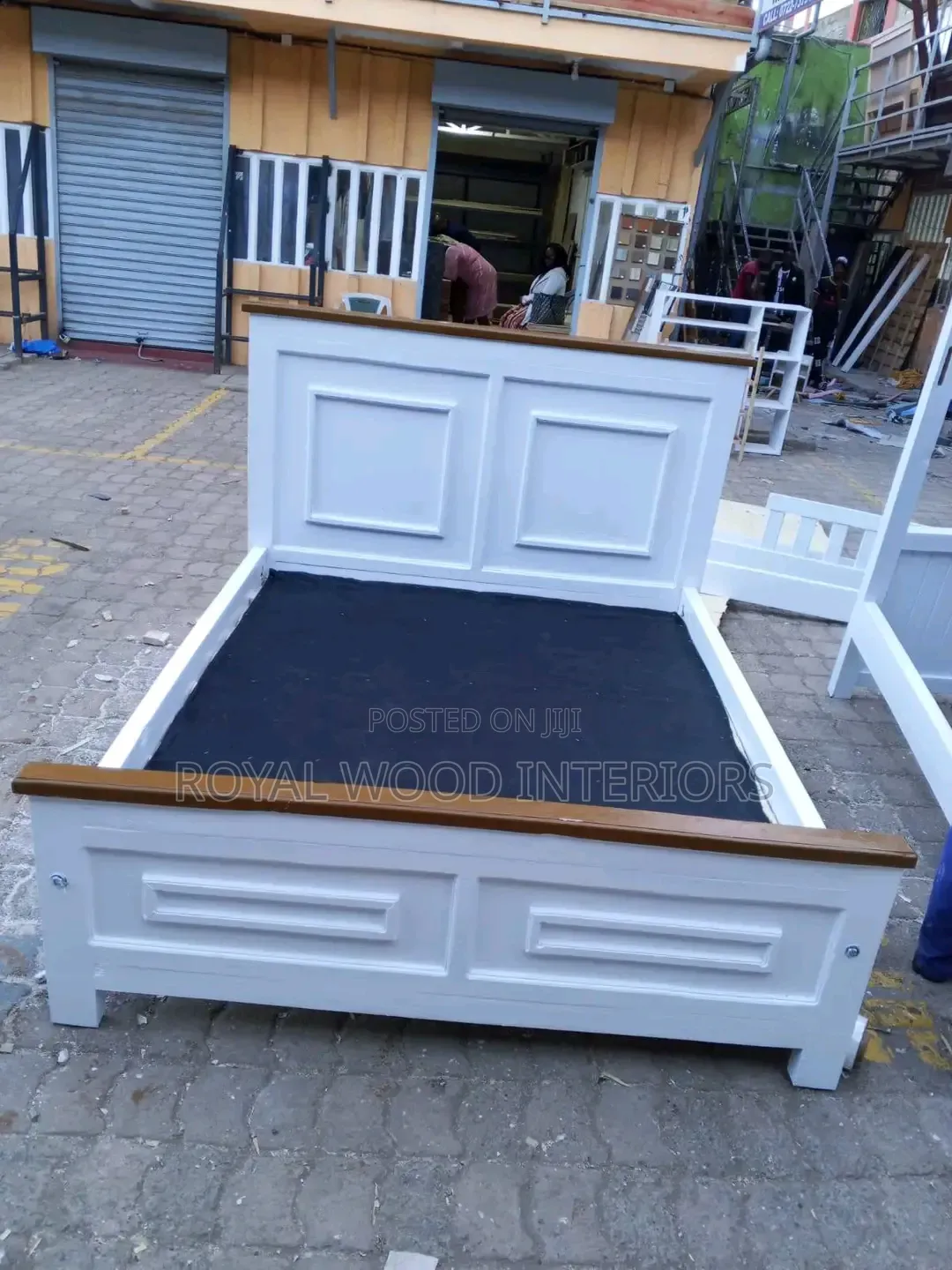 4 By6 Hardwood Bed on Offer