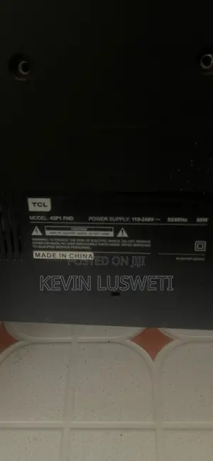 TCL 43 Inch With Broken Screen