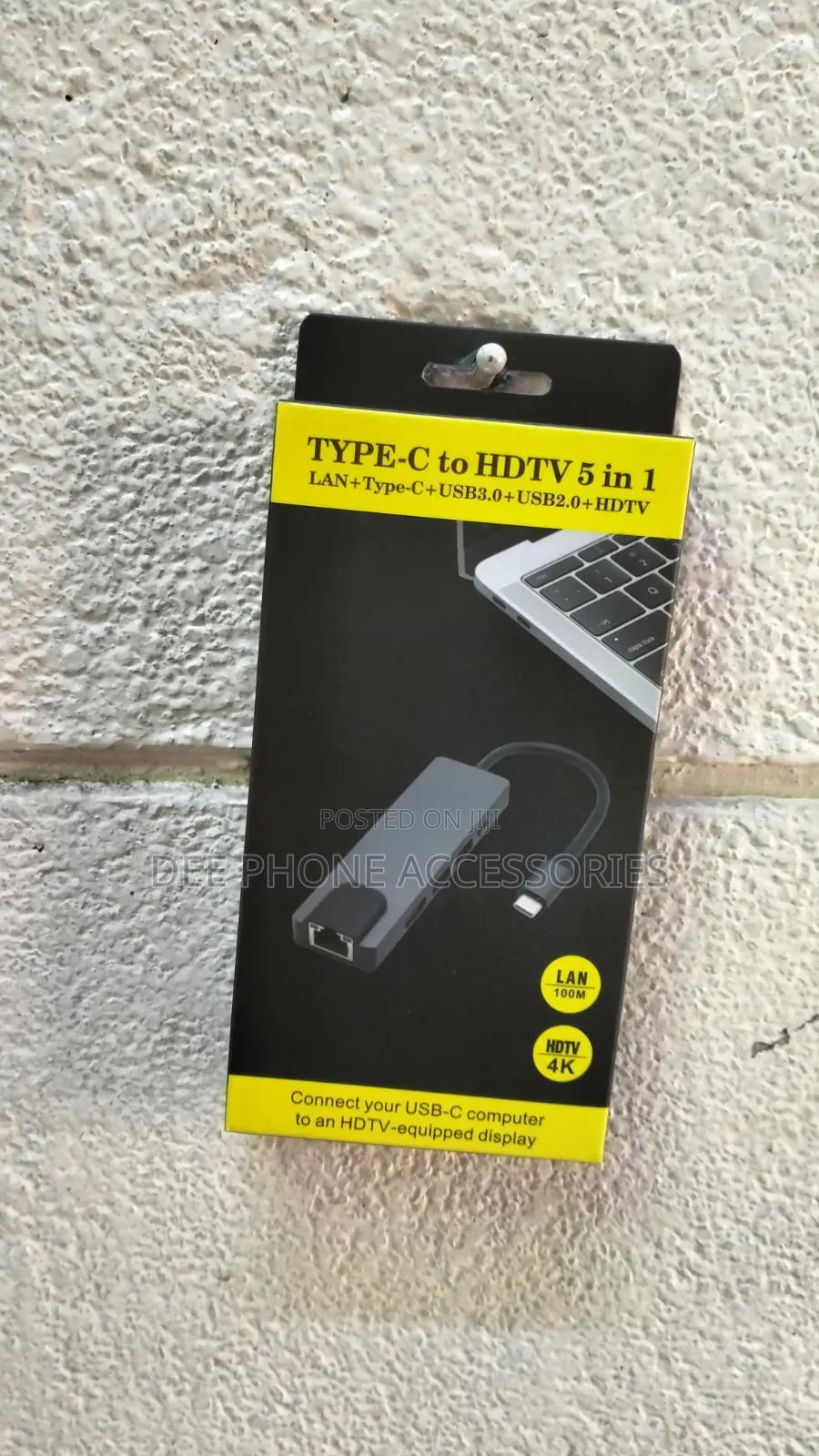 Type C to HDTV 5 in 1 Adapter