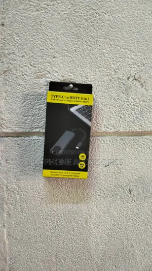 Type C to HDTV 5 in 1 Adapter