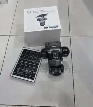 Triple Lens WiFi Solar Camera 360° PTZ Security CCTV With Solar Panel