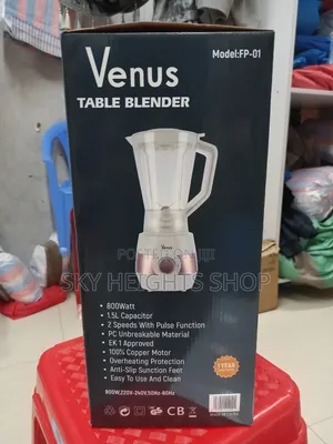 New High Quality Venus Table Blender With Smart Overheating Protection