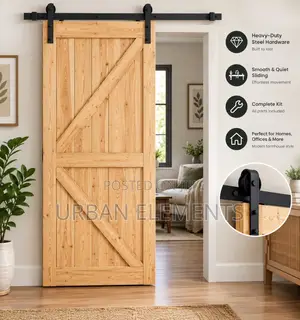 Sliding Barn Door Hardware Kit – 2M