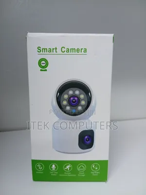 4G SIM Card Dual Lens Mini IP Camera for Indoor Security Monitoring HD