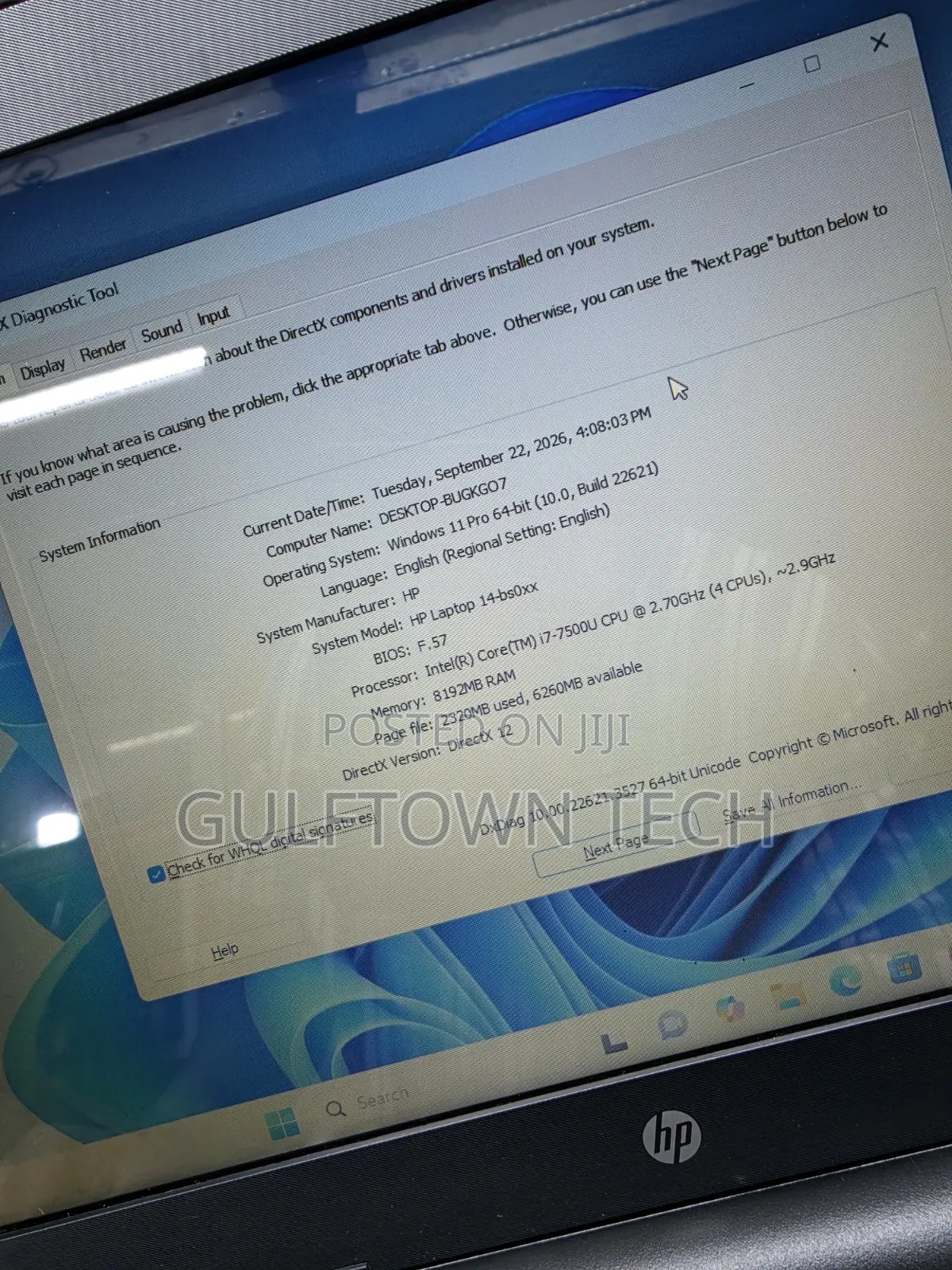 Laptop HP 14S 8GB Intel Core i7 SSD 256GB