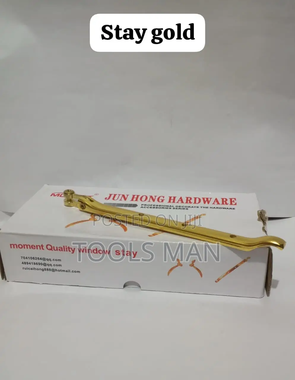 Window Stays Gold Heavy Duty Casement Adjusters
