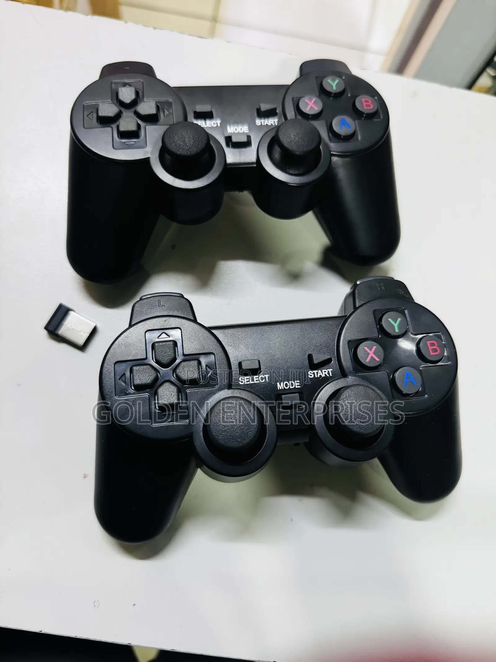 Wireless Dual Gamepad Set, 2.4G USB Gaming Controllers for PC TV
