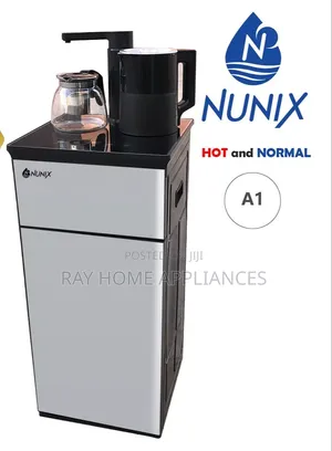 Silver Nunix A1 Bottom Load Hot and Normalwater Dispenser Black Silver