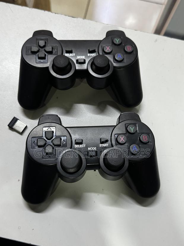 2PCS Wireless Gaming Controllers With USB Receiver, TV, PC - main view