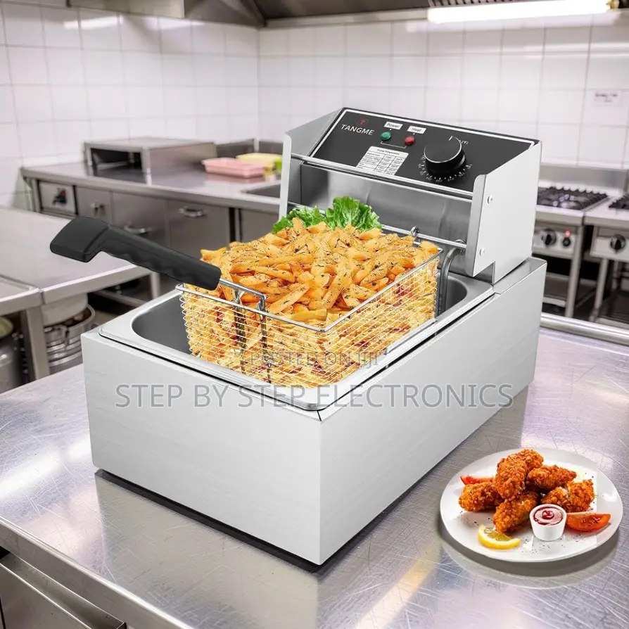 Factory Prices Easy Clean 4l/6l/10l Electric Single Tank Deep Fryers