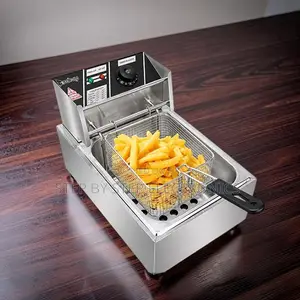 Factory Prices Quick Frying 4l/6l/10l Electric Single Tank Deep Fryers