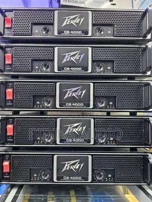 Peavey Cs4000 Professional Bridged Power Amplifier 4000w