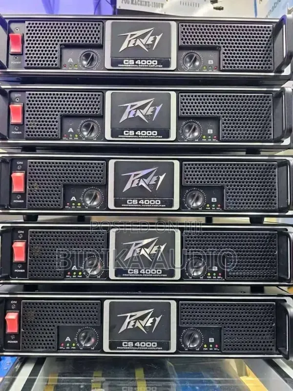 Peavey Cs4000 Professional Bridged Power Amplifier 4000w