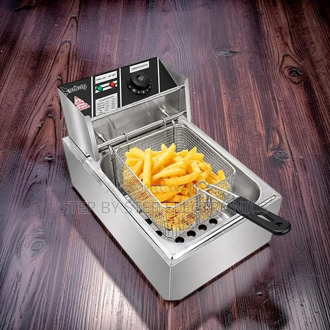 Factory Prices Easy Drain 4l/6l/10l Electric Single Tank Deep Fryers