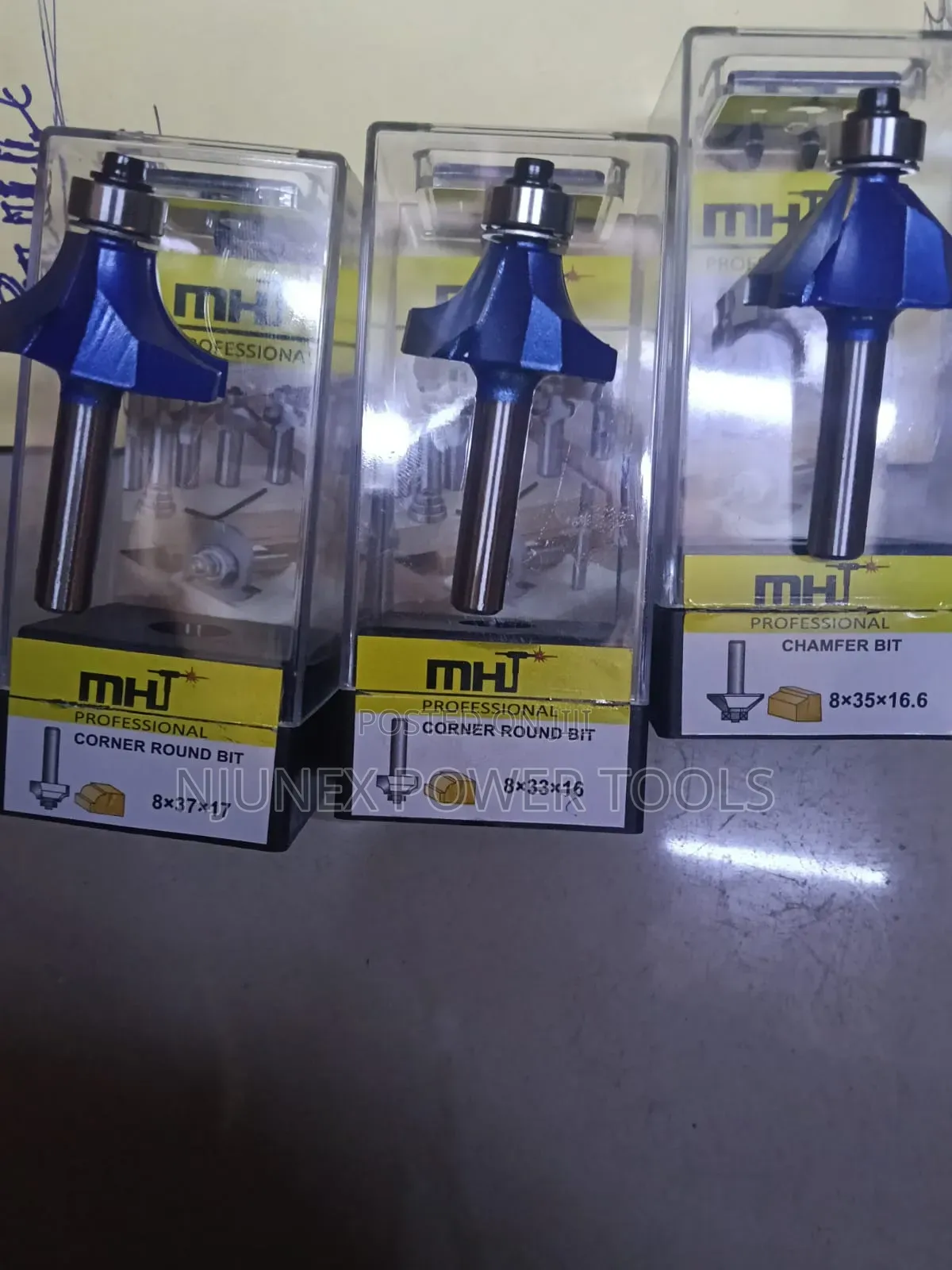 MHT Professional Corner Round Bit With an 8 Mm Shank