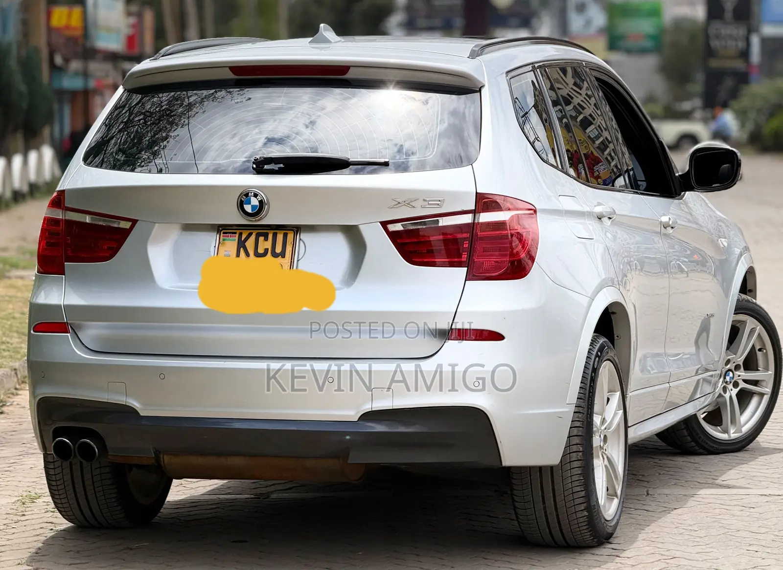 BMW X3 2012 Silver