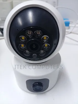 Smart 4G SIM Card Dual Lens Mini IP Camera for Indoor Home Monitoring