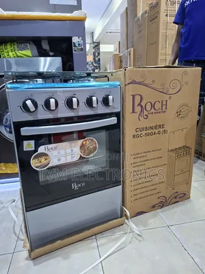 Roch 50×55 Full Gas Standing Cooker – 4 Gas Burners With Rotisserie