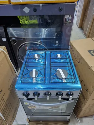 Roch 50×55 Full Gas Standing Cooker – 4 Gas Burners With Rotisserie