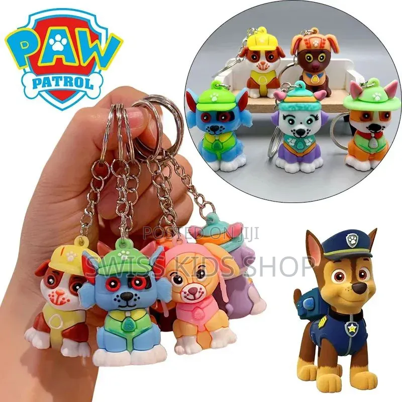Paw Patrol Key Holders / Bag Pendants
