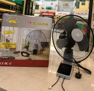 18 Inch Wall Fan With Remote Control – Powerful Airflow