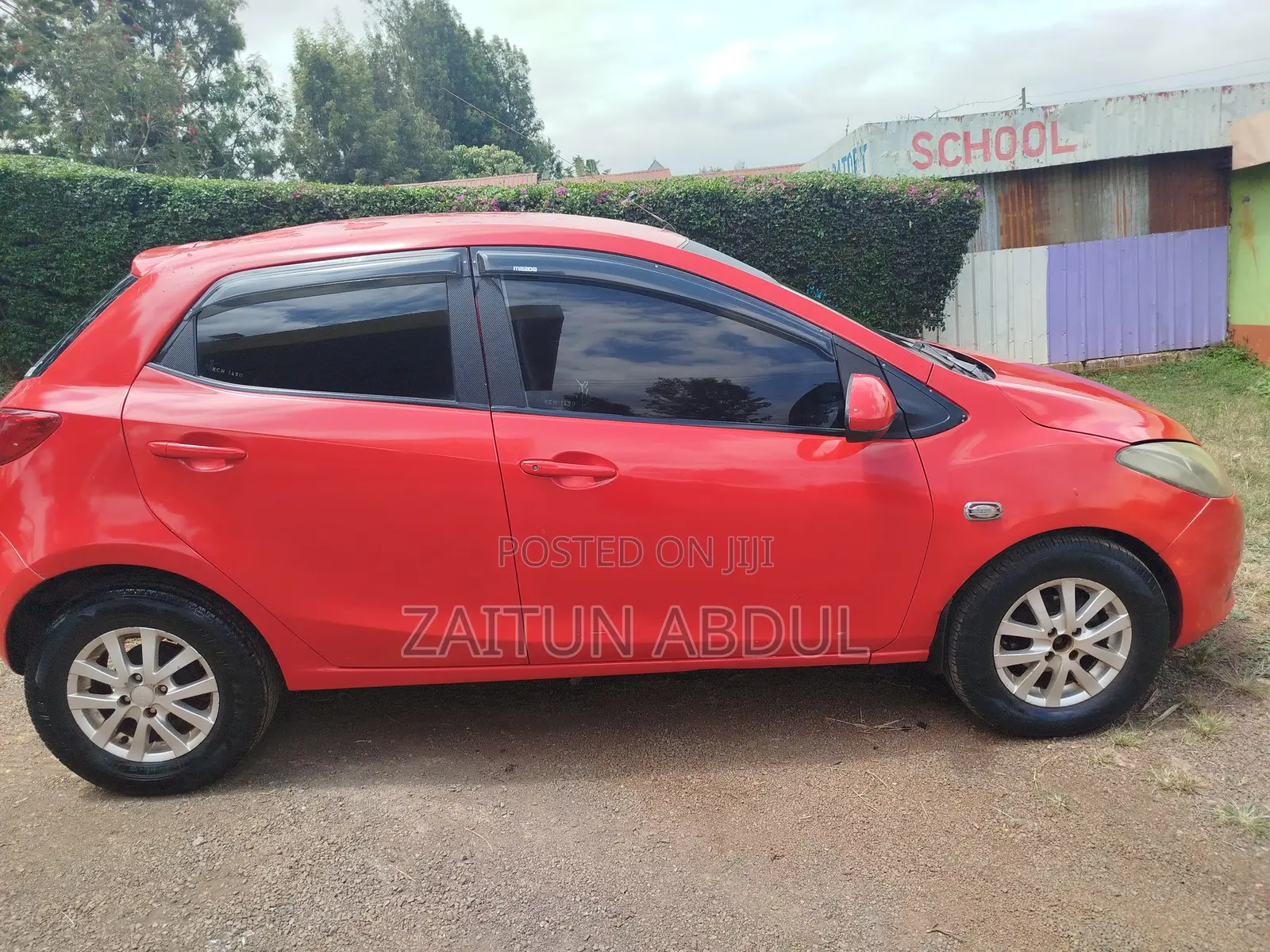 Mazda Demio 2010 Red