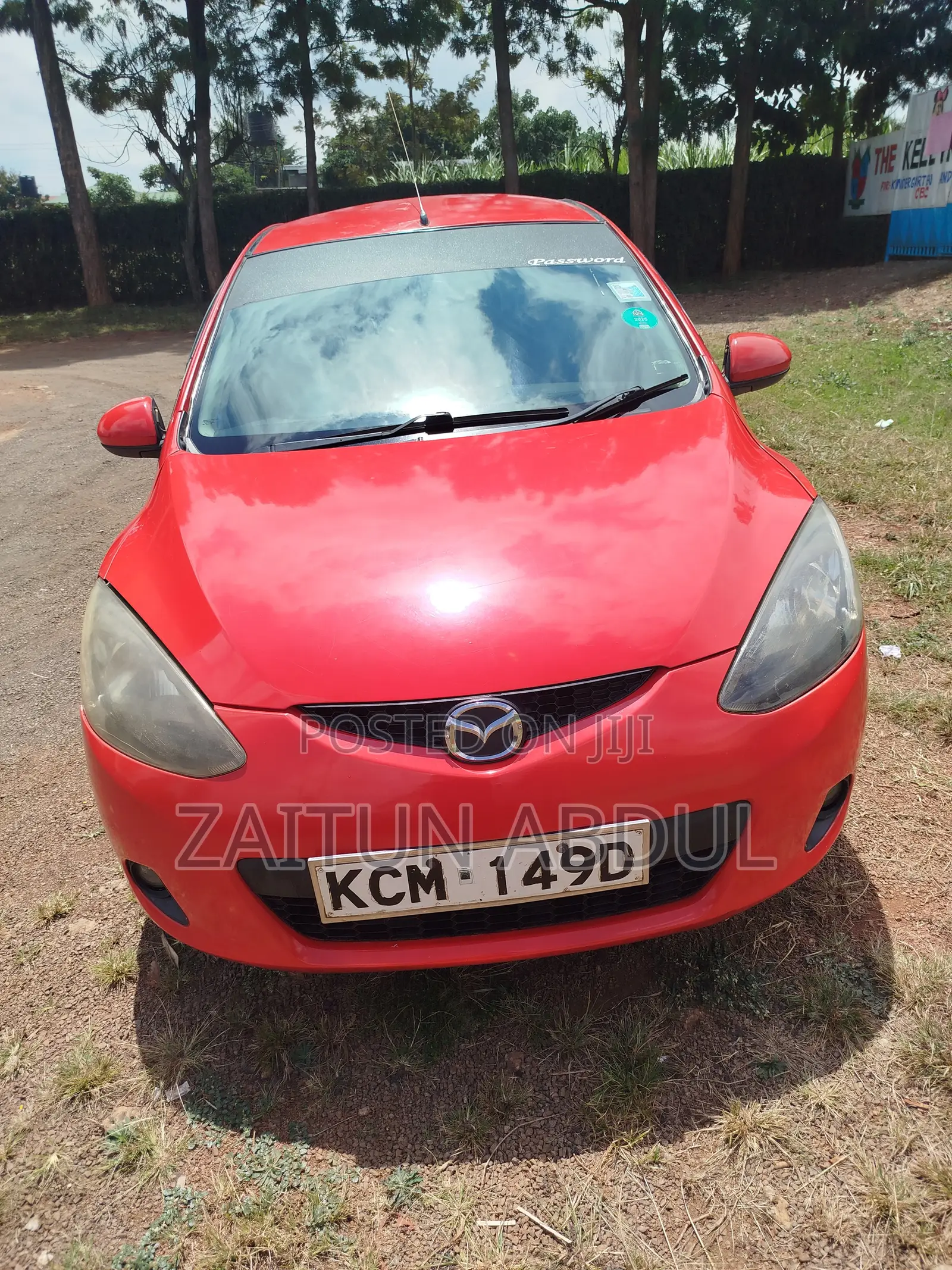 Mazda Demio 2010 Red