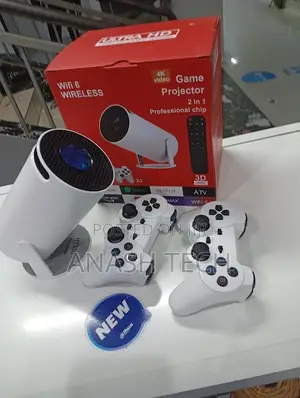 Hy300 Android 13 Projector With Gaming Console ,Wifi + Bluetooth