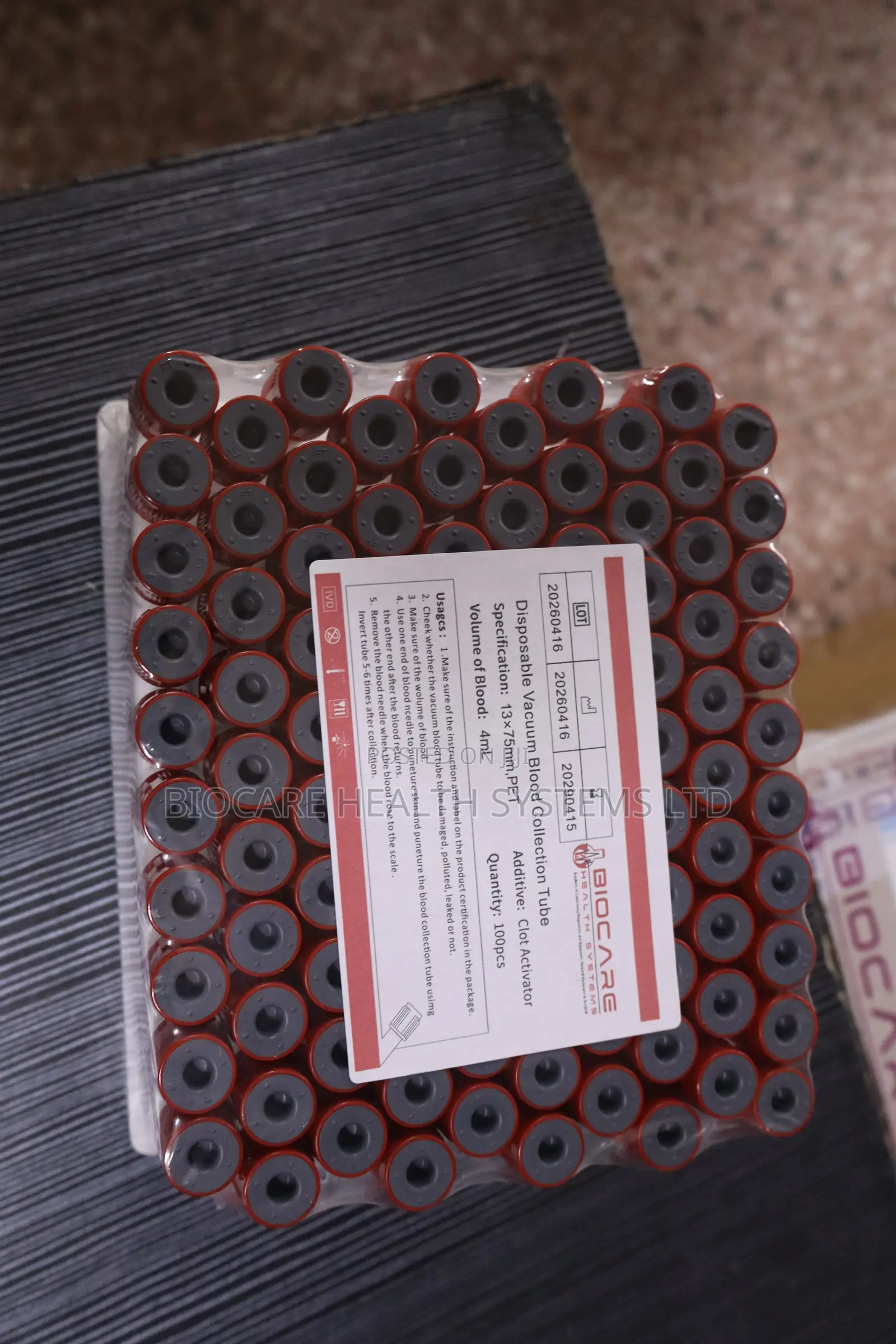 Red Top Edta